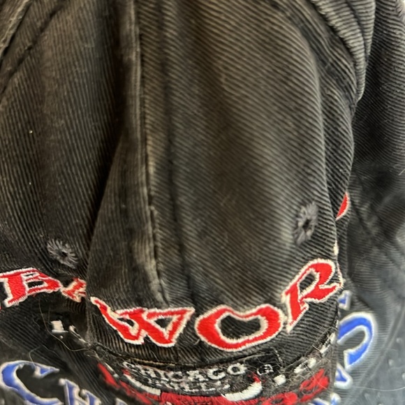 Starter Chicago Bulls NBA Fan Cap, Hats New World 1991, 1993 Champions - Picture 3 of 7